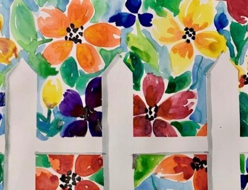 Spring Showers Bring May Flowers! – A Simple Watercolor Lesson